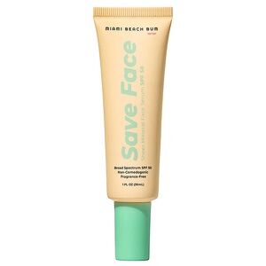 Miami Beach Bum Save Face Sheer Mineral Daily Sunscreen Serum 1oz
